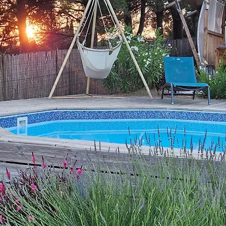 Domaine Du Chene Luxury tent Campagnan